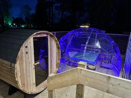 Woodlakes Lux Oasis 9 Sauna & Geodome
